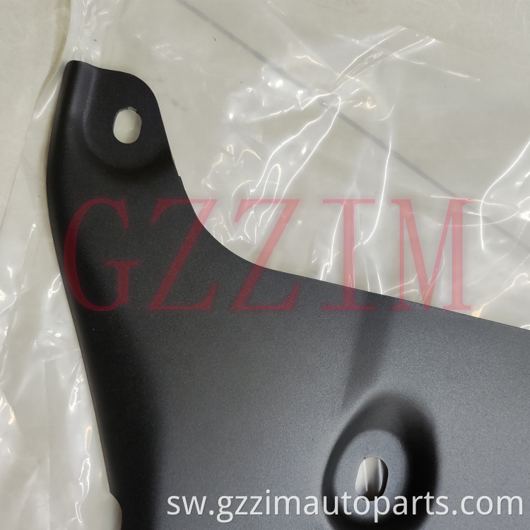 Aluminium alloy mbele skid sahani injini mlinzi mlinzi kifuniko undershield bumper skid sahani kwa Tesla Model 3 2017-2019